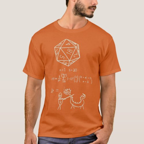 The science of 20 sided dice  T_Shirt