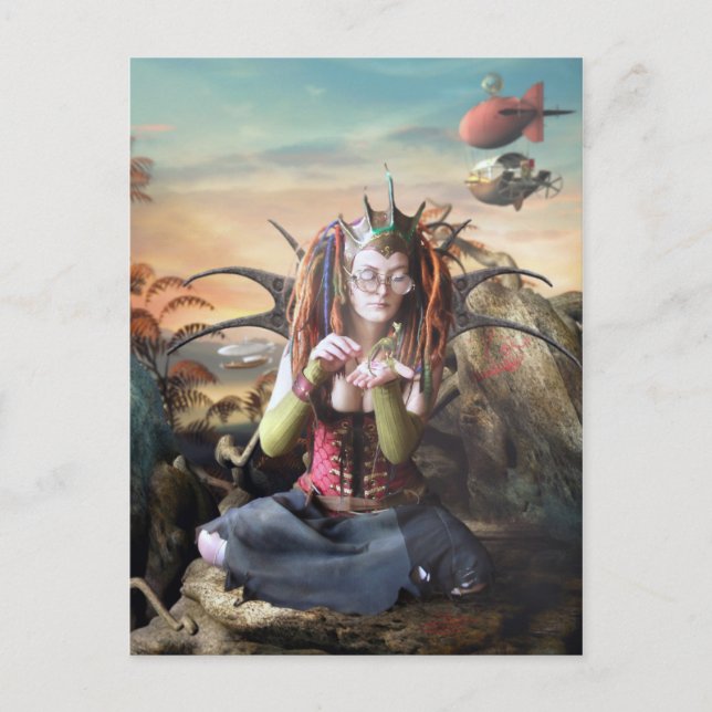 The Scientist Postcard (Front)