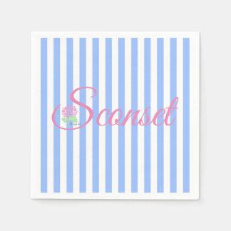 The Sconset/Nantucket Blue Stripe Napkin
