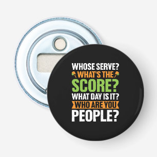The Score Pickleball Lover Bottle Opener