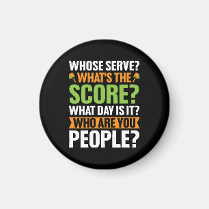 The Score Pickleball Lover Magnet