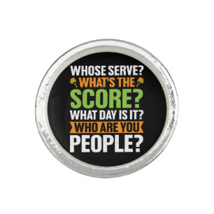 The Score Pickleball Lover Ring