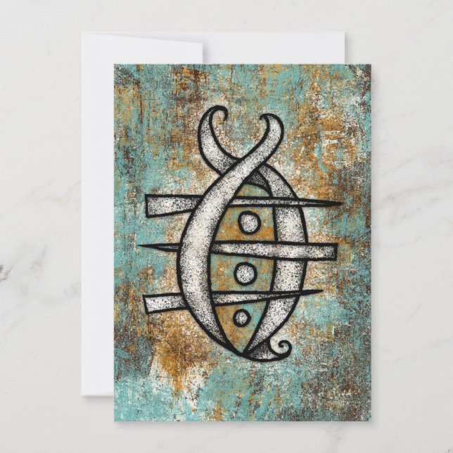 The Scorpion Greeting Card (Front)