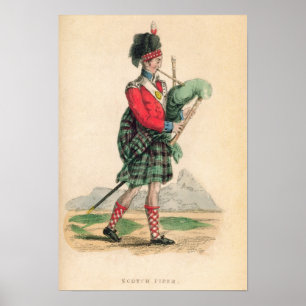 The Scotch Piper Poster