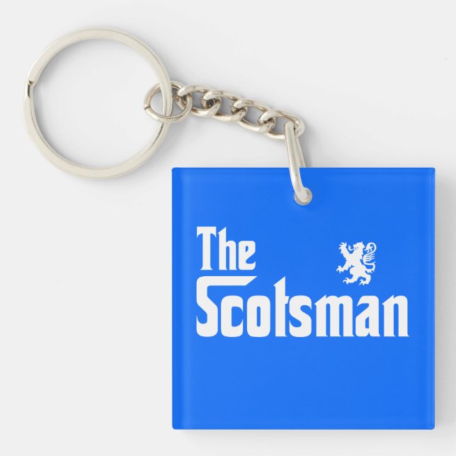 The Scotsman Keychain (Front)