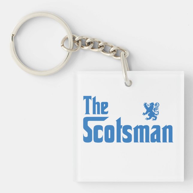The Scotsman Keychain (Front)