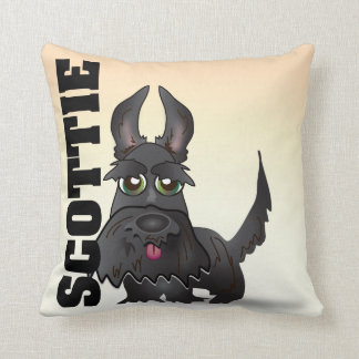 The Scottish Terrier Throw Pillow