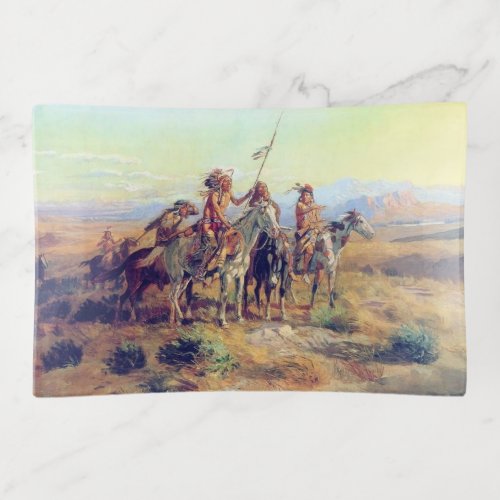 The Scouts CM Russell Fine Art Trinket Tray