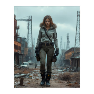 The Scrapland Urban Ranger Acrylic Print