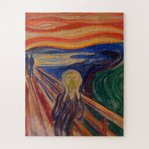 The Scream 1910 by Edvard Munch Jigsaw Puzzle