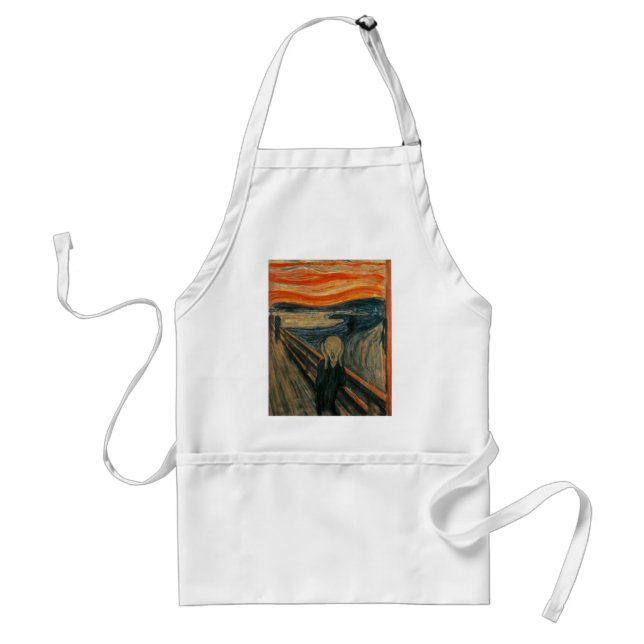 The Scream Adult Apron (Front)