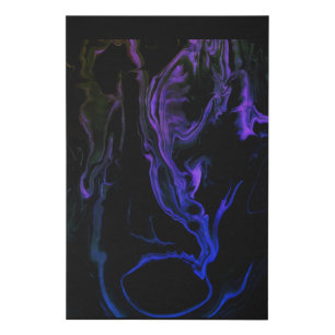 The Scream-an Abstract Art Creation on a 24x36 in. Faux Canvas Print
