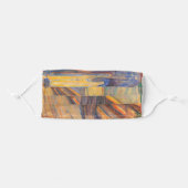 The Scream by Edvard Munch Adult Cloth Face Mask (Front, Folded)