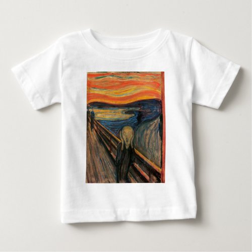 The Scream by Edvard Munch Baby T_Shirt