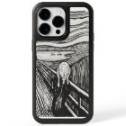 The Scream by Edvard Munch Black and White