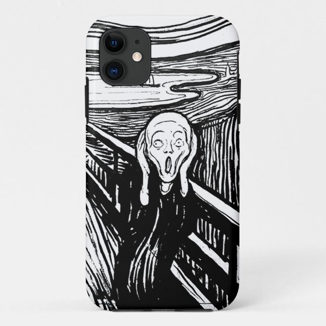 The Scream by Edvard Munch Case-Mate iPhone Case (Back)