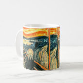 The Scream by Edvard Munch Coffee Mug (Front Left)