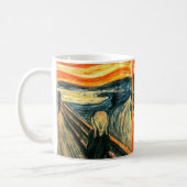The Scream by Edvard Munch Coffee Mug (Left)