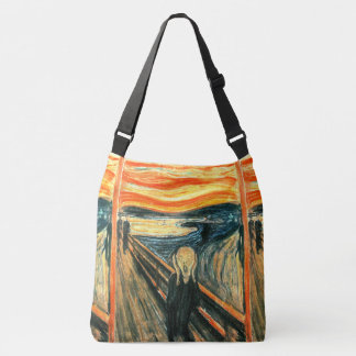 The Scream by Edvard Munch Crossbody Bag
