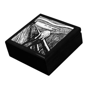 The Scream By Edvard Munch Jewelry Box by Ladiebug at Zazzle