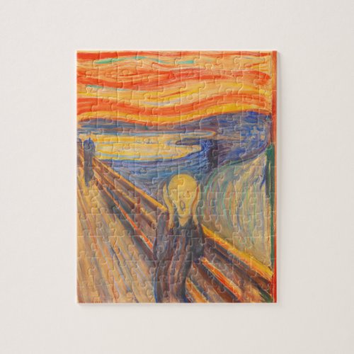 The Scream by Edvard Munch Jigsaw Puzzle