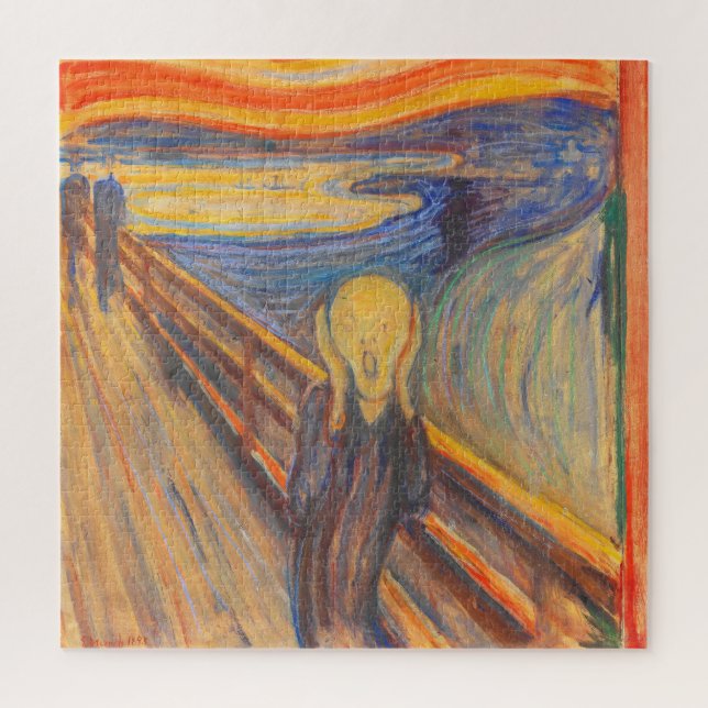 The Scream by Edvard Munch Jigsaw Puzzle (Vertical)