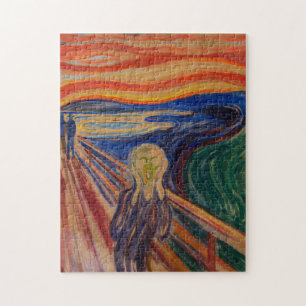 The Scream by Edvard Munch Jigsaw Puzzle