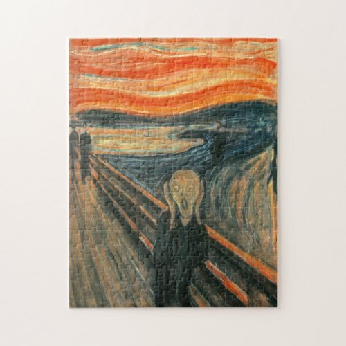 The Scream by Edvard Munch Jigsaw Puzzle