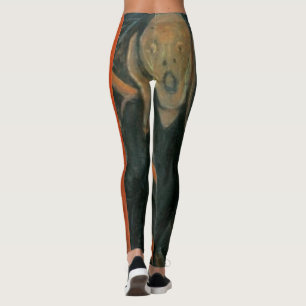 The Scream by Edvard Munch Leggings