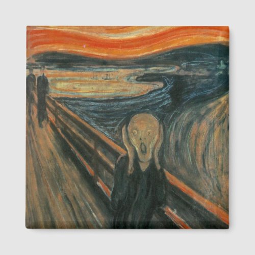 The Scream by Edvard Munch Magnet