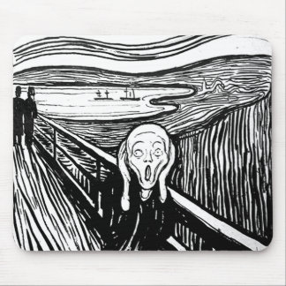 The Scream by Edvard Munch Mouse Pad