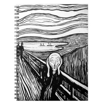The Scream By Edvard Munch Notebook by Ladiebug at Zazzle