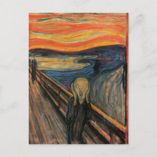 The Scream by Edvard Munch Postcard