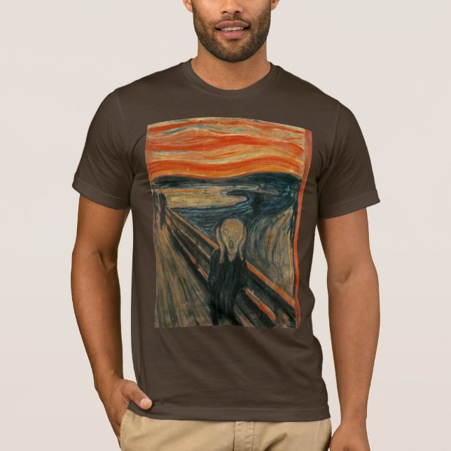 The Scream by Edvard Munch T-Shirt (Front)