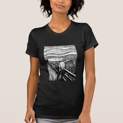 The Scream by Edvard Munch T_Shirt