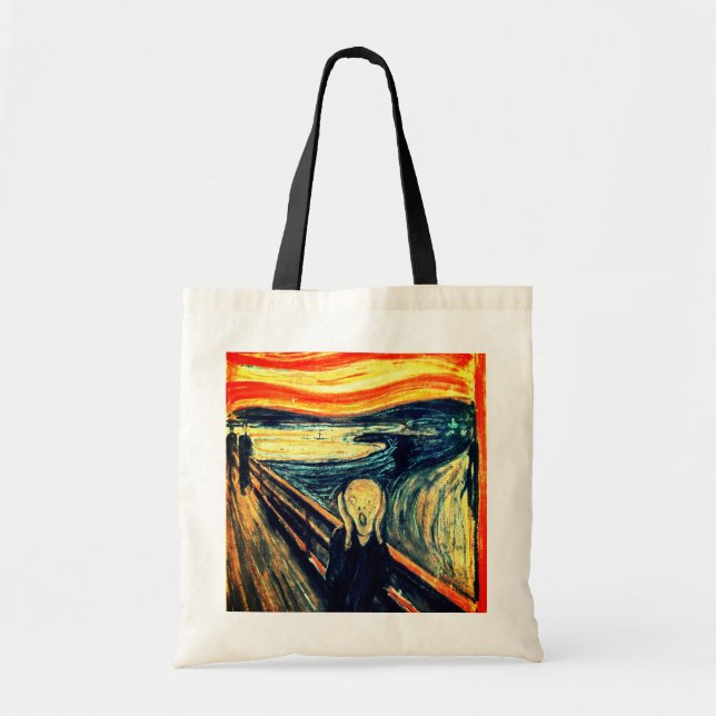 The Scream by Edvard Munch Tote Bag (Front)