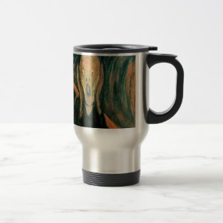 The Scream by Edvard Munch Travel Mug