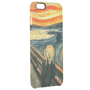 The Scream by Edvard Munch Clear iPhone 6 Plus Case