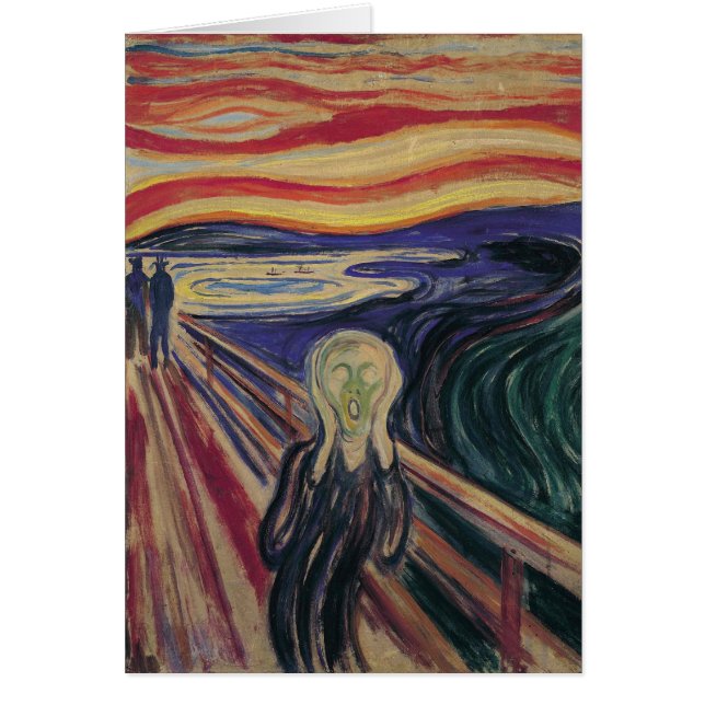 The Scream by Edvard Munch, Vintage Expressionism (Front)