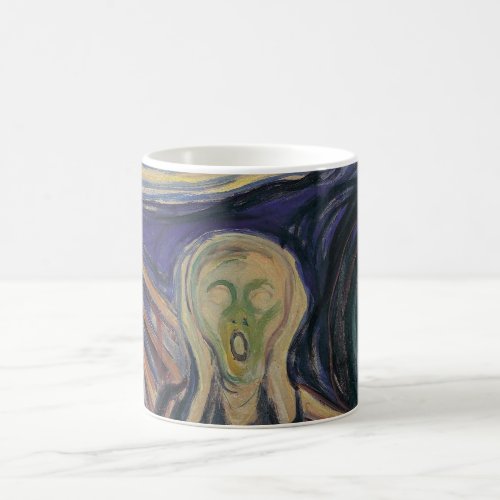 The Scream by Edvard Munch Vintage Expressionism Coffee Mug