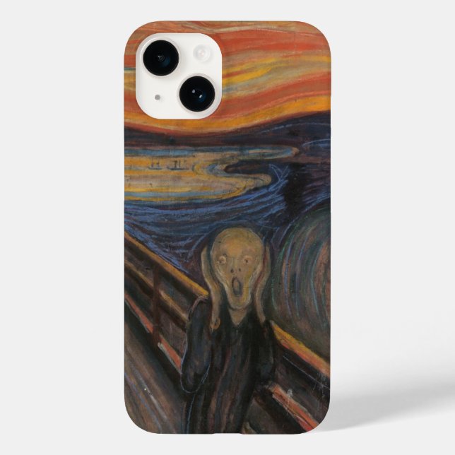 The Scream by Munch Case-Mate iPhone Case (Back)
