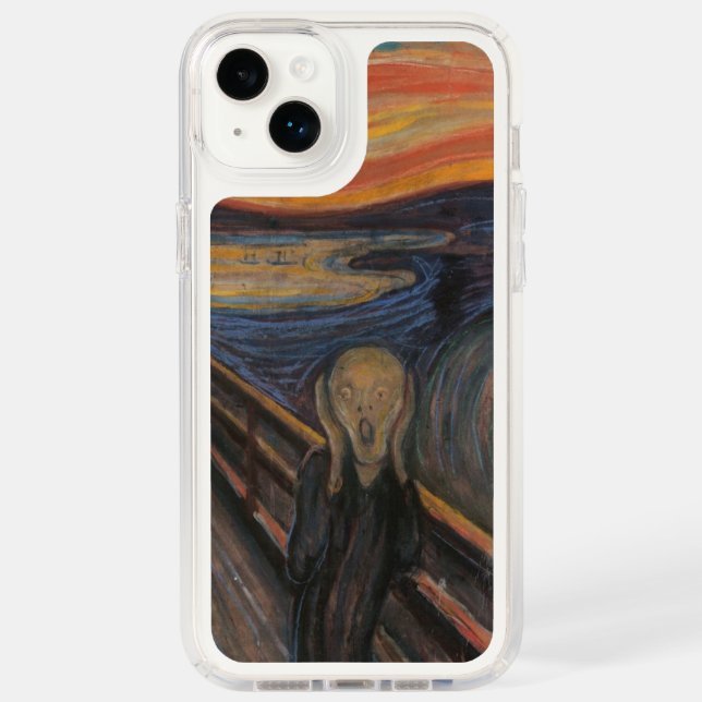 The Scream by Munch Speck iPhone Case (Front)
