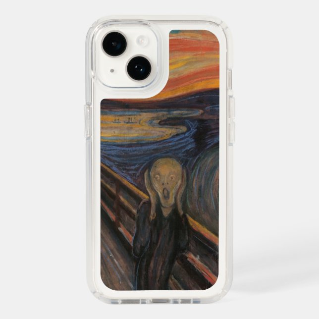 The Scream by Munch Speck iPhone Case (Front)