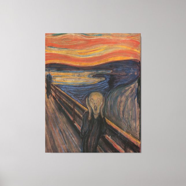 The Scream Canvas Print (Front)