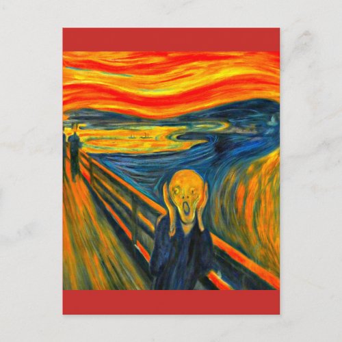 The Scream _ Edvard Munch _ Art Post Card