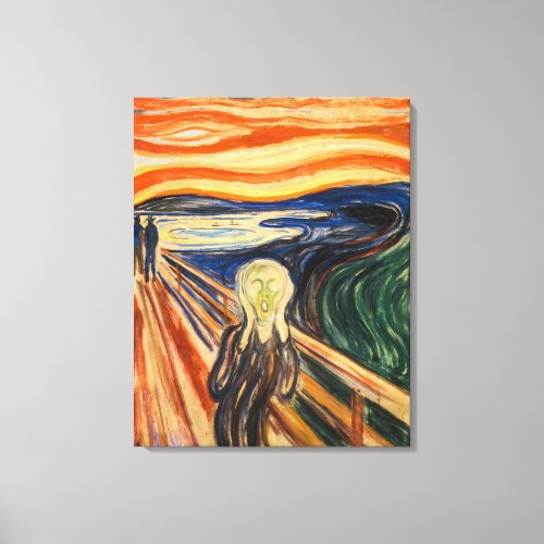 The Scream  Edvard Munch  Canvas Print