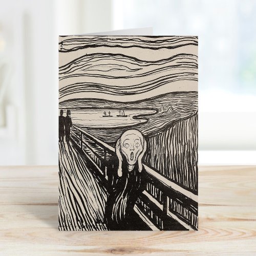 The Scream  Edvard Munch Card