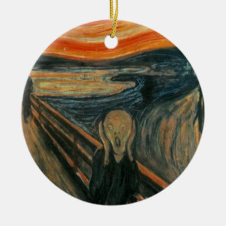 The Scream - Edvard Munch Ceramic Ornament