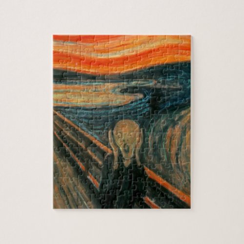 The Scream Edvard Munch Jigsaw Puzzle