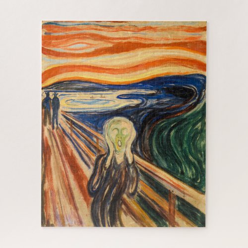 The Scream  Edvard Munch  Jigsaw Puzzle